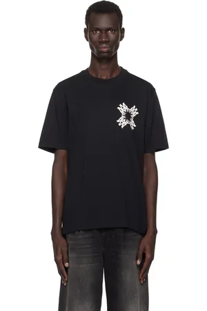 AMIRI T-shirt noir à quadrigrammes