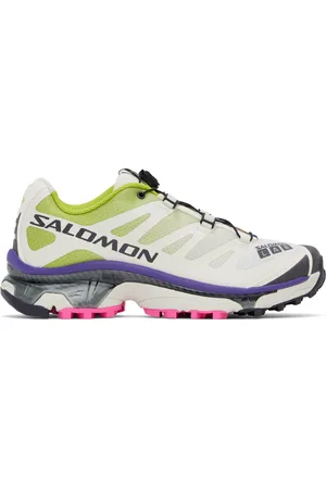 Salomon Baskets XT-4 OG blanc cassé et vert