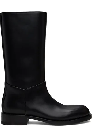 The Row Bottes cavalières Nobilis noires