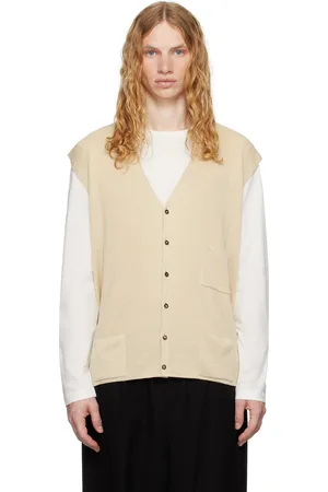 The Row Gilet Tarik beige