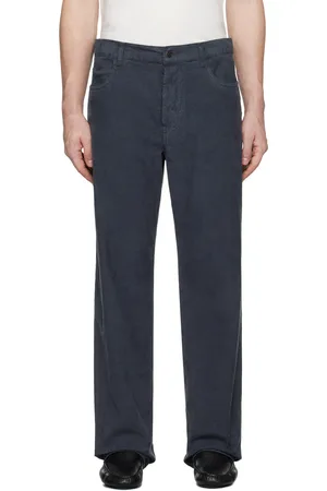 The Row Pantalon Ross bleu