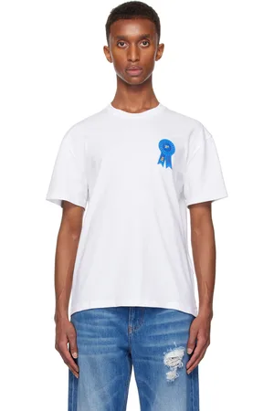 J.W.Anderson T-shirt blanc à écusson de rosette