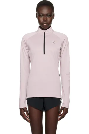 On Running Haut de sport à manches lgues Climate rose