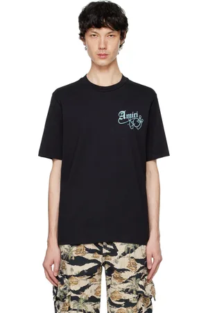AMIRI T-shirt noir à images de bowling