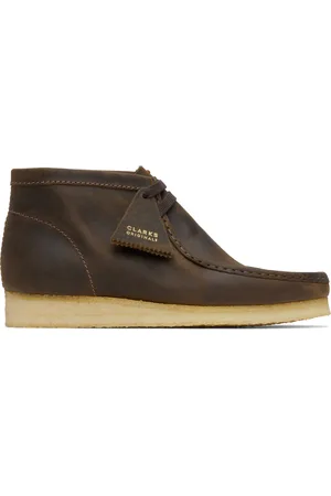 Clarks Bottes Wallabee brunes