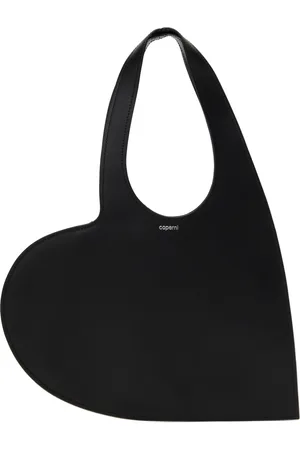 COPERNI Mini cabas en forme de cœur noir