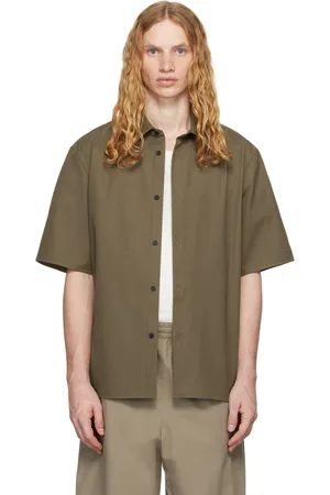 The Row Chemise Patrick kaki