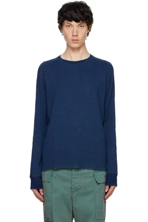 Ralph Lauren Pull indigo en tricot jacquard