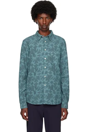 Paul Smith Chemise bleue à motif