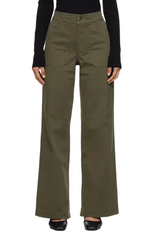 Frame Pantalon kaki à poches