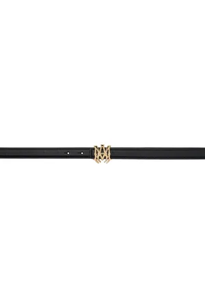 AMIRI Ceinture noire à monogramme