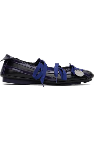 Kiko Kostadinov Ballerines Lella noires à panneaux