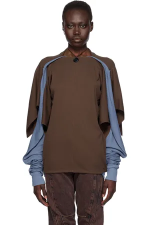 Kiko Kostadinov T-shirt Circe brun et bleu