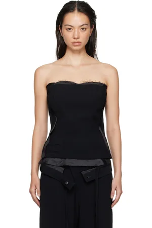 OTTOLINGER Haut de style corset façon tailleur noir