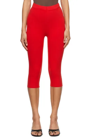 Gil Rodriguez Legging de style capri rouge