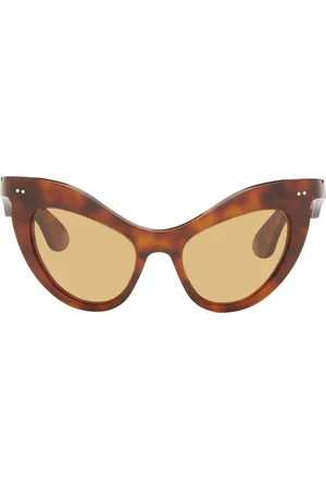Marni Lunettes de soleil Holoholona brunes