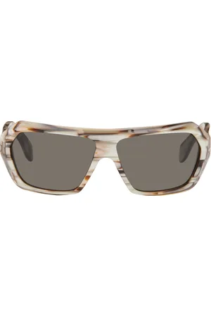 Marni Lunettes de soleil Dahazut brunes