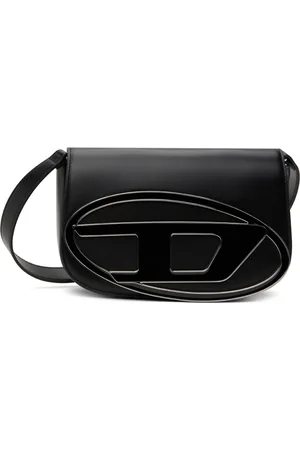 Diesel Moyen sac noir à ferrure à logo 1DR