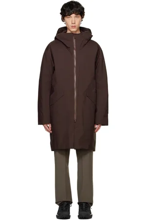 Veilance Manteau Monitor bourgogne rembourré en duvet