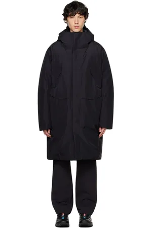 Veilance Manteau Sorin noir rembourré en duvet