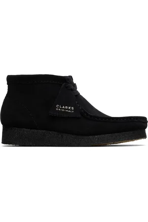Clarks Bottes Wallabee noires