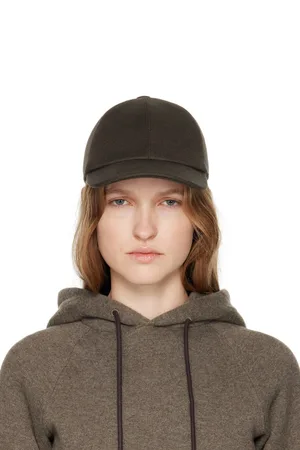 The Row Casquette Caspian kaki