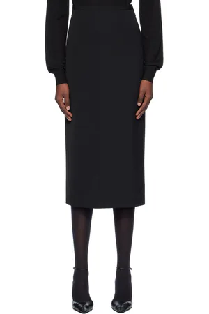 The Row Jupe midi Mathias noire