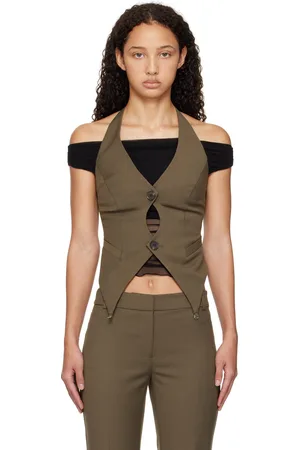 Bec & Bridge Gilet Teri kaki