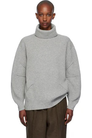 Helmut Lang Col roulé gris - Apex
