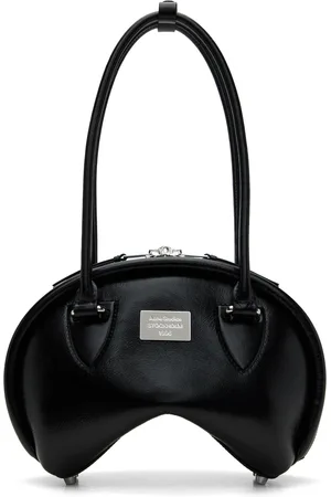 Acne Studios Mini sac à bandoulière Bowlina noir exclusif à SSENSE
