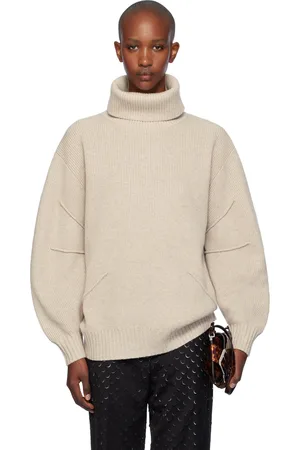 Helmut Lang Col roulé beige - Apex
