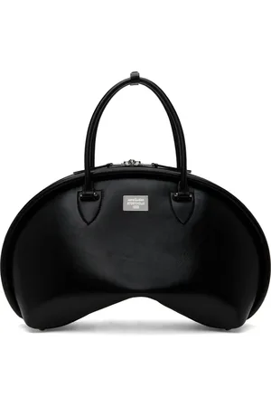 Acne Studios Moyen sac Bowlina noir exclusif à SSENSE