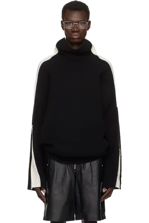 Helmut Lang Col roulé Suitcase noir