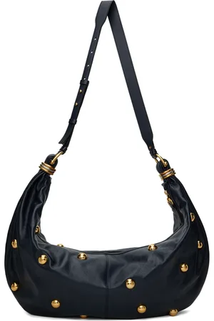 Chloé Grand sac Bracelet bleu marine à clous