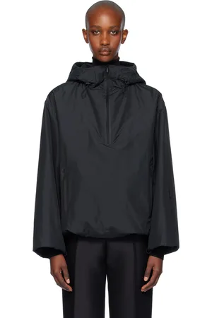 The Row Blouson Althena noir rembourré en duvet