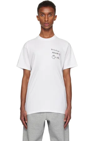 Carhartt T-shirt blanc à imprimés B.H.C par Pepe Tirelli