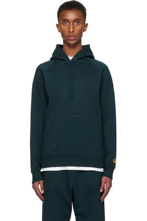 Carhartt Pull à capuche bleu - Chase