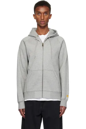 Carhartt Pull à capuche gris - Chase