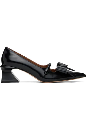 Shushu/Tong Chaussures à talon bottier noires à boucle