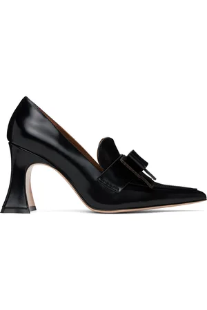 Shushu/Tong Chaussures à talon bottier noires à bout pointu