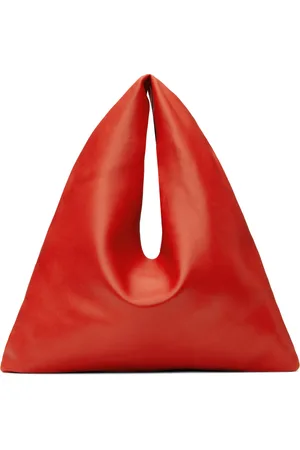 The Row Petit sac sac de style baluchon rouge