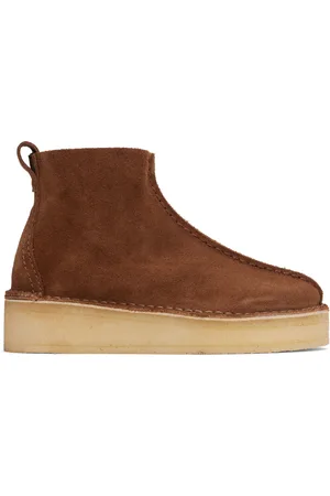Clarks Bottes de randonnée compensées brunes