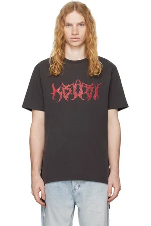 KSUBI T-shirt noir à logo Sabbath
