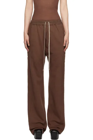 Rick Owens Pantalon de détente Pusher brun - Porterville
