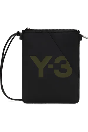 Y-3 Pochette noire à bandoulière et à logo