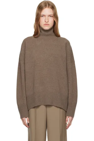 Rohe Col roulé taupe
