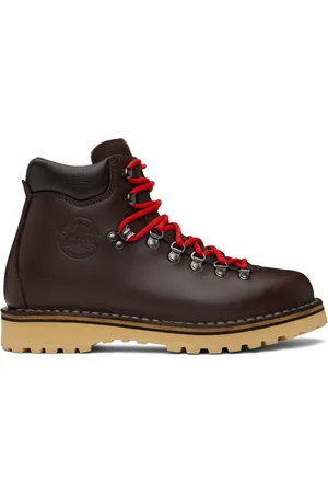 Diemme Bottes Roccia Vet brunes en cuir à grain naturel
