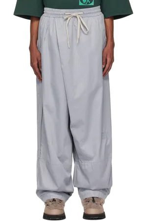 NAMESAKE Pantalon carotte ample Lamar gris