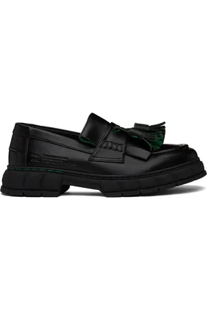 VIRON Flâneurs Progres II noirs en cuir synthétique AppleSkin™