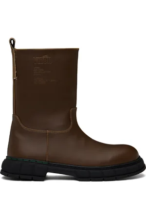 VIRON Bottes Courage brunes en polymère à base d